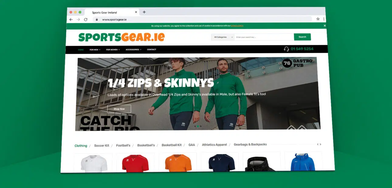 Sports gear ireland