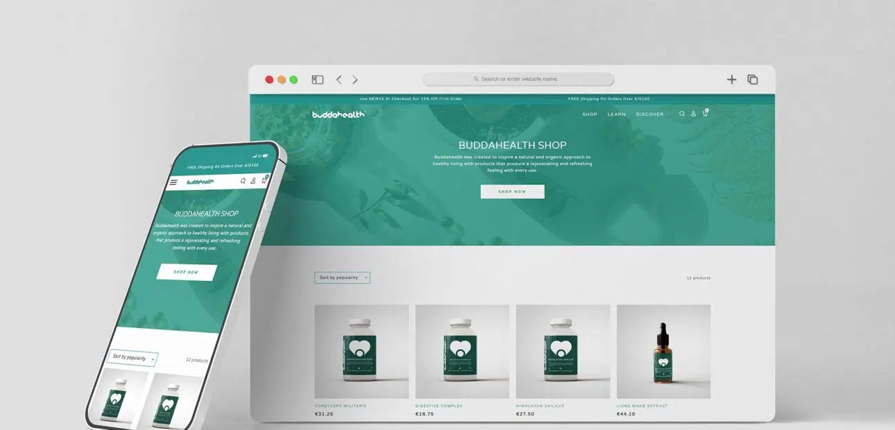 E-commerce website design